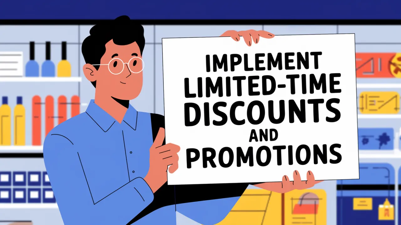 Implement Limited-Time Discounts and Promotions